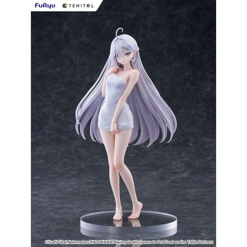 Playing Death Games to Put Food on the Table statuette PVC Light Novel Yuki Golden Bath Ver. 30 cm