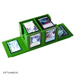 Gamegenic - Star Wars: Unlimited - Double Deck Pod - Green