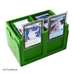 Gamegenic - Star Wars: Unlimited - Double Deck Pod - Groen