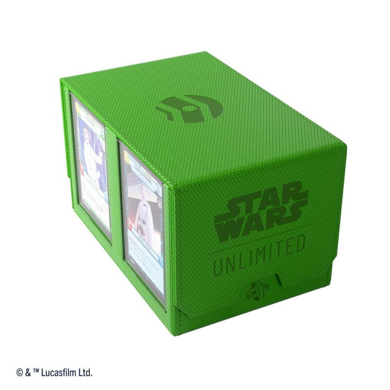Gamegenic - Star Wars: Unlimited - Double Deck Pod - Groen