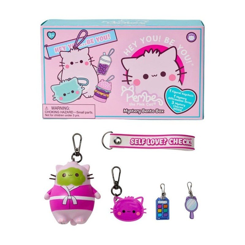 Pembe Keyrings Blind Box Bento Box Display 8 cm (8)