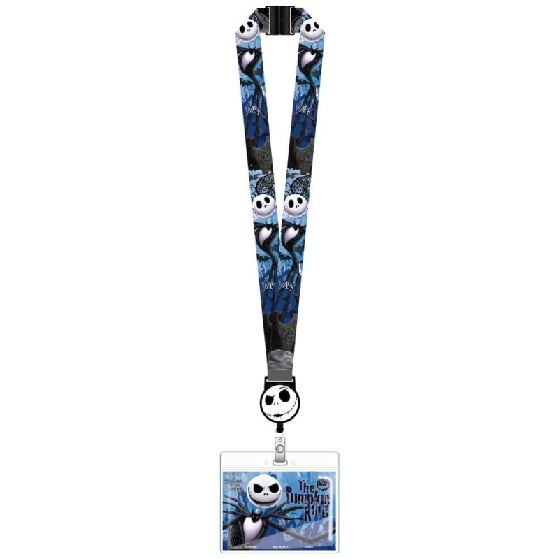 L'Étrange Noël de monsieur Jack Lanière de luxe avec porte-cartes The Pumpkin King