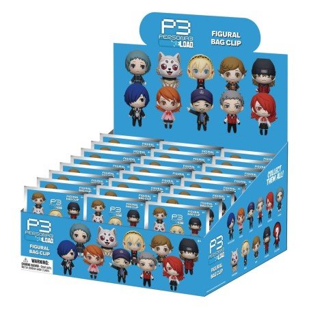 Persona 3 3D présentoir porte-clés Series 1 (24) 