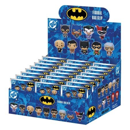 Batman: The Animated Series 3D Foam Bag Clips Series 1 Display (24)