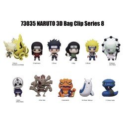 Naruto 3D présentoir porte-clés Series 8 (24) 