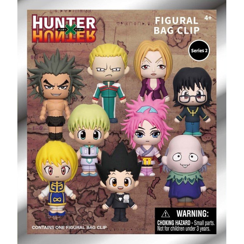 Hunter × Hunter 3D Foam Bag Clips Series 2 Display (24)