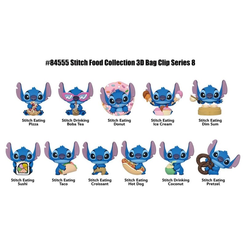 Lilo et Stitch 3D présentoir porte-clés Series 8 (24) 