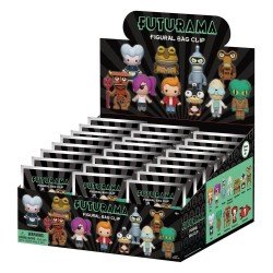 Futurama 3D présentoir porte-clés Series 1 (24) 