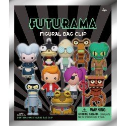 Futurama 3D Foam Bag Clips Series 1 Display (24)
