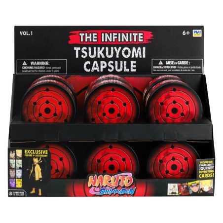 Naruto Shippuden Blind Capsule présentoir Figurines Infinite Tsukuyomi 7 cm Vol. 1 (12)