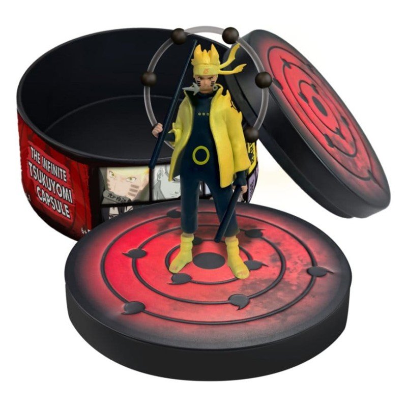 Naruto Shippuden Blind Capsule Figures Infinite Tsukuyomi 7 cm Vol. 1 Display (12)
