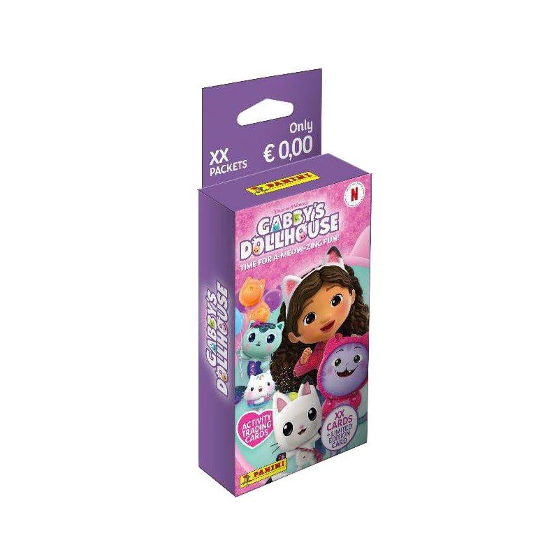 Gabby's Dollhouse: Time for a Meow-Zing fun Sticker Collection eco-blister *ALLEMAND*