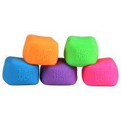 NeeDoh assortiment balle anti-stress Nice Cube Glow (Glow in the Dark) 5 cm (12)