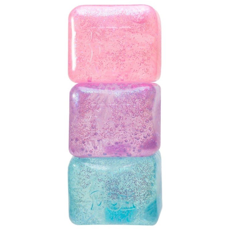 NeeDoh Squeeze Ball Nice Cube Glitter & Glow 5 cm Display (12)