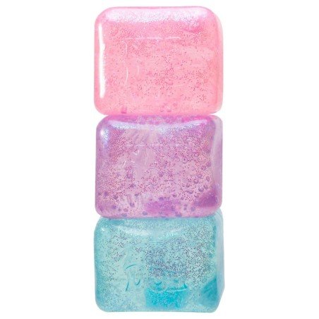 NeeDoh Squeeze Ball Nice Cube Glitter & Glow 5 cm Display (12)