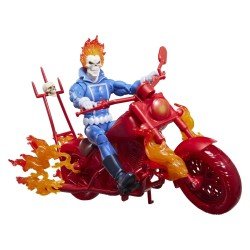 Ghost Rider Marvel Legends figurine Johnny Blaze with Motorcycle 15 cm