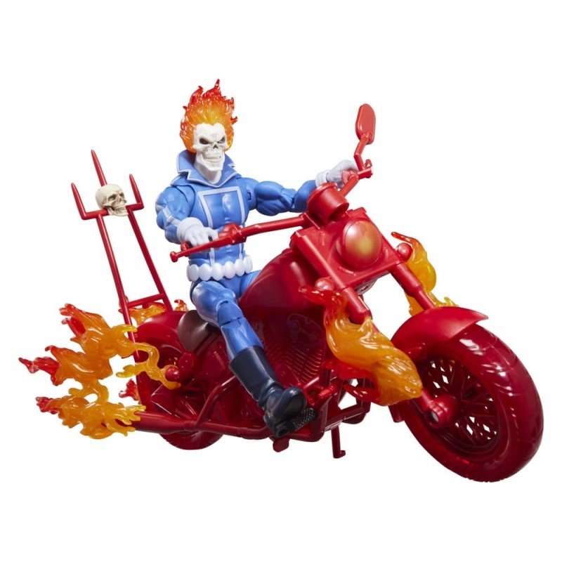 Ghost Rider Marvel Legends figurine Johnny Blaze with Motorcycle 15 cm
