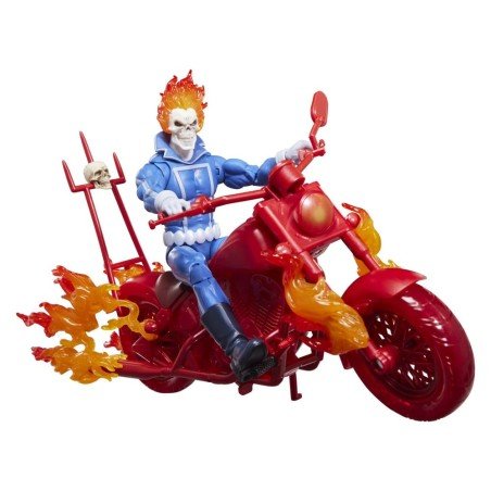 Ghost Rider Marvel Legends figurine Johnny Blaze with Motorcycle 15 cm