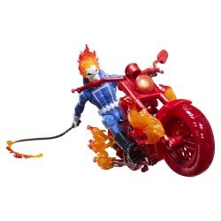 Ghost Rider Marvel Legends figurine Johnny Blaze with Motorcycle 15 cm