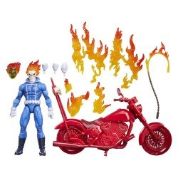 Ghost Rider Marvel Legends figurine Johnny Blaze with Motorcycle 15 cm