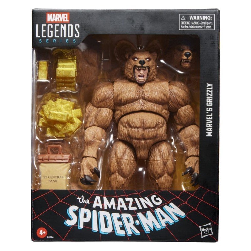 The Amazing Spider-Man Marvel Legends figurine Marvel's Grizzly 15 cm