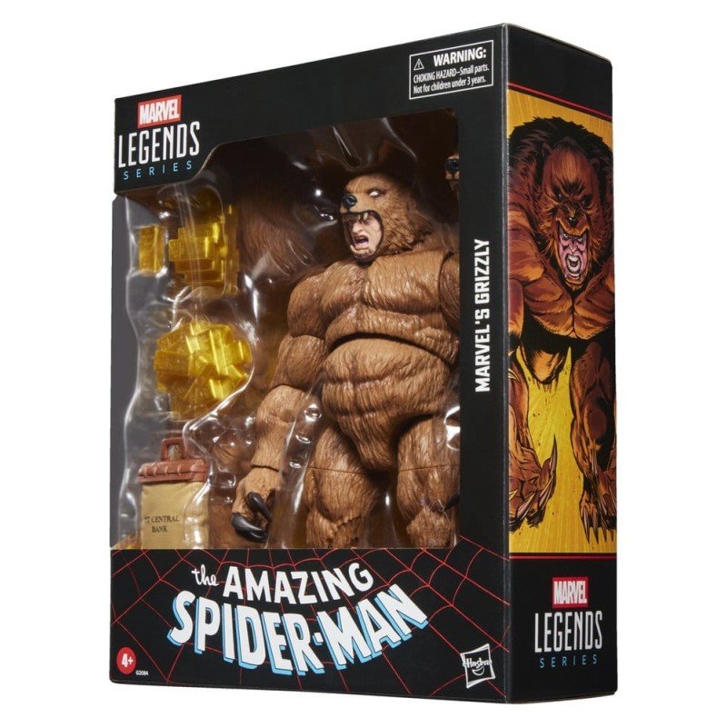 The Amazing Spider-Man Marvel Legends figurine Marvel's Grizzly 15 cm