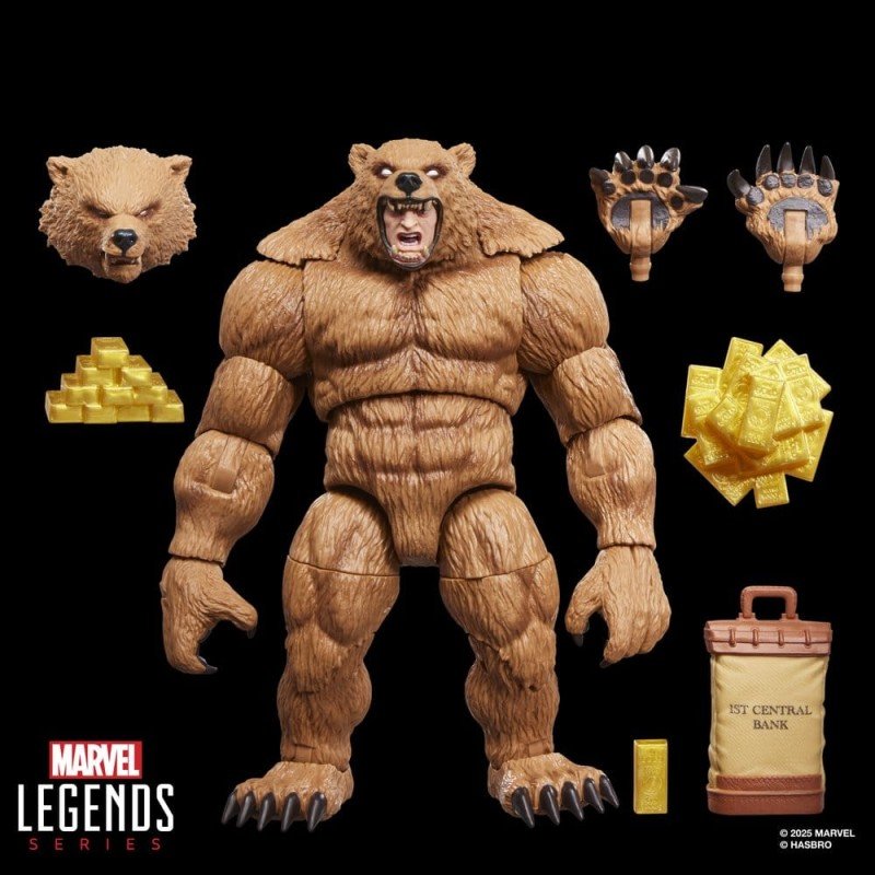 The Amazing Spider-Man Marvel Legends figurine Marvel's Grizzly 15 cm