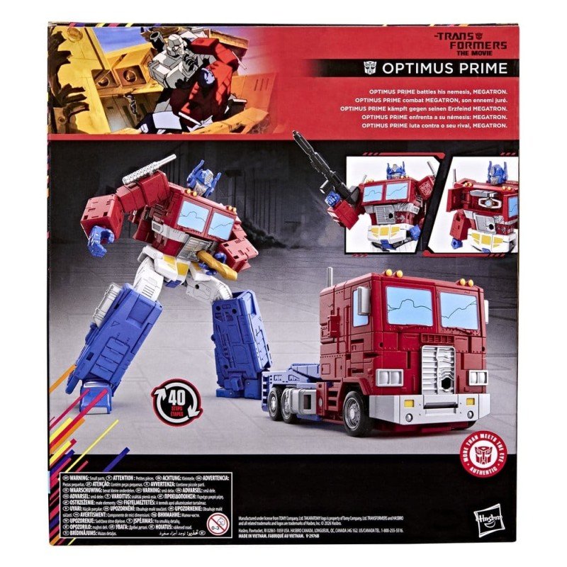 The Transformers: The Movie Studio Series Leader Class figurine MTMTE Collection: Optimus Prime 18 cm