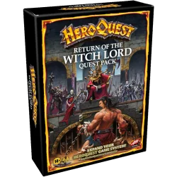 Spel: HeroQuest - De terugkeer van de tovenaarsheer
Uitgever: Hasbro
Engelse versie
Uitbreiding voor HeroQuest
