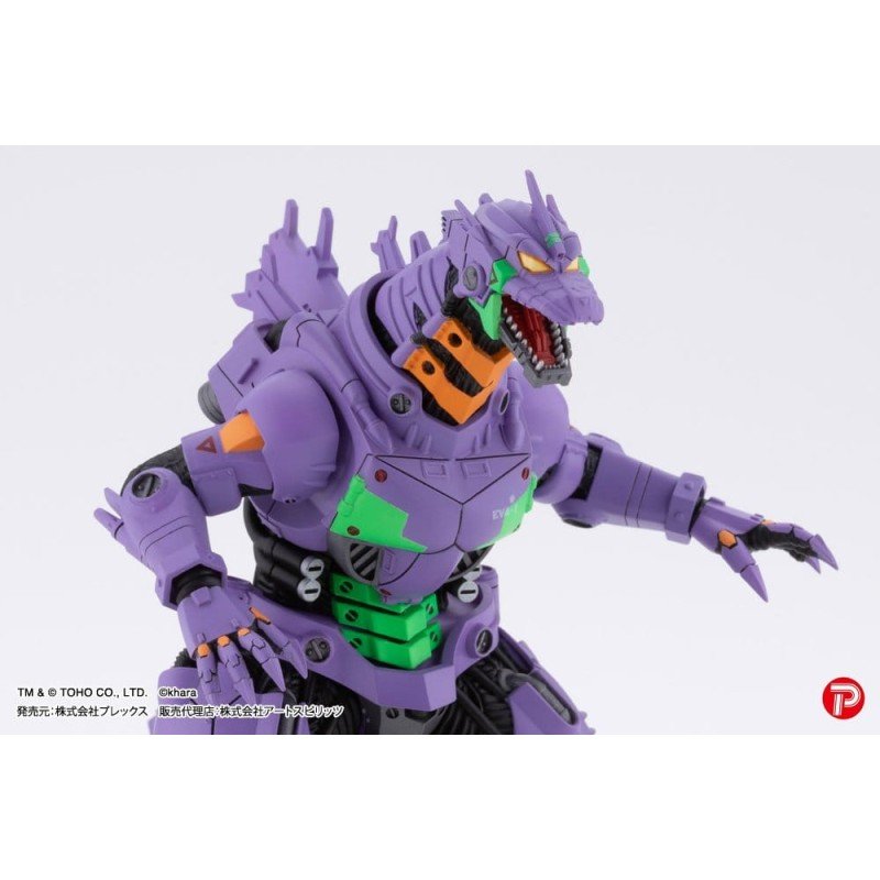 Godzilla x Evangelion Hyper Modeling Series PVC Statues 4-Pack Mechagodzilla Kiryu Eva colour Ver. 9 cm 
