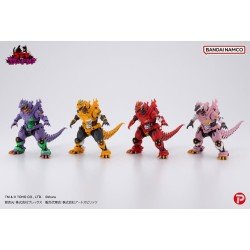 Godzilla x Evangelion Hyper Modeling Series PVC Statues 4-Pack Mechagodzilla Kiryu Eva colour Ver. 9 cm 