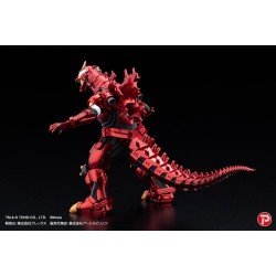 Godzilla x Evangelion pack 4 statuettes Gekizou Series Type-3 Kiryu Eva colour Ver. Metallic color Limited Ver. 9 cm 