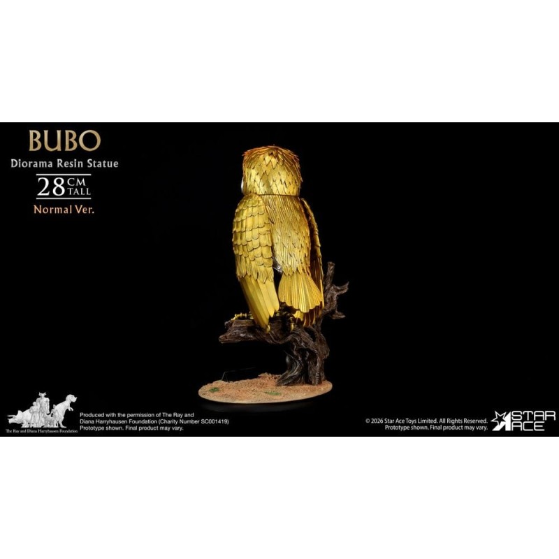 Ray Harryhausens Diorama Resin Statue Bubo Normal Ver. 28 cm