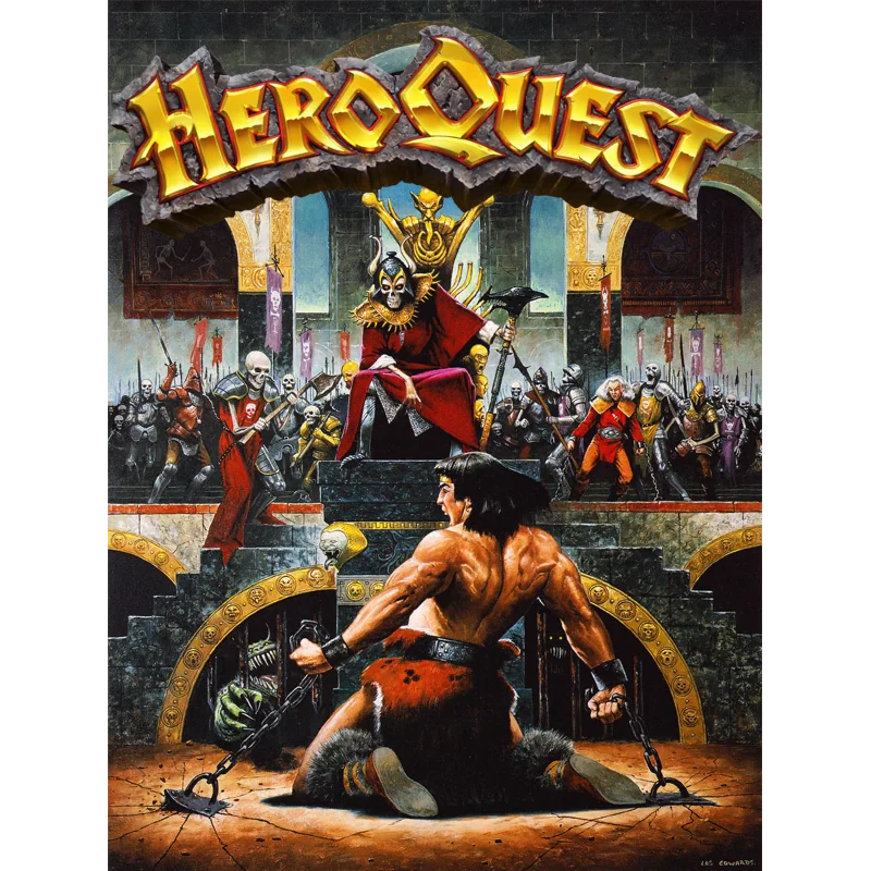 Game: HeroQuest - The Return of the Wizard Lord
Publisher: Hasbro
English Version
Expansion for HeroQuest