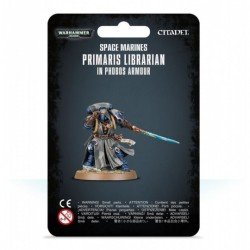 Warhammer 40.000 - Space Marines: Primaris-bibliothecaris in Phobos-pantser