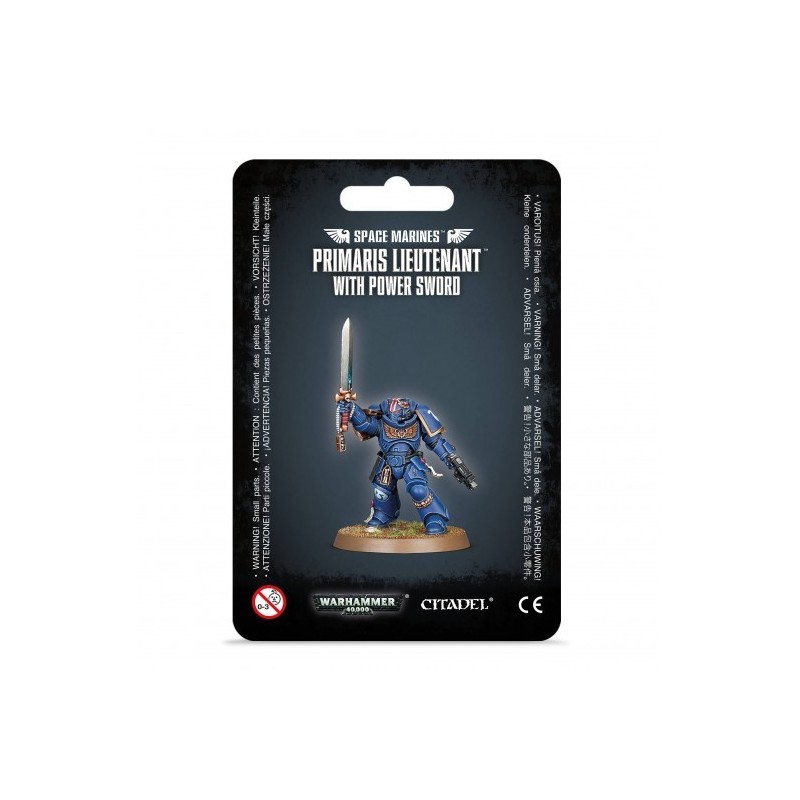 Warhammer 40,000 - Space Marines : Primaris Lieutenant With Power Sword