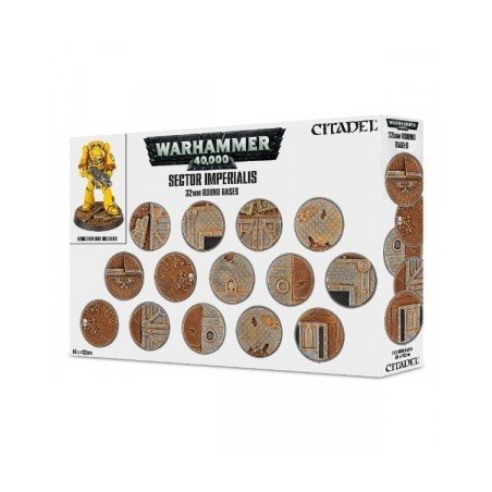 Warhammer 40K - Sector Imperialis: 32Mm Round Bases