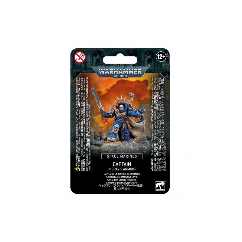 Warhammer 40.000 - Space Marines: Kapitein in Gravis Armor