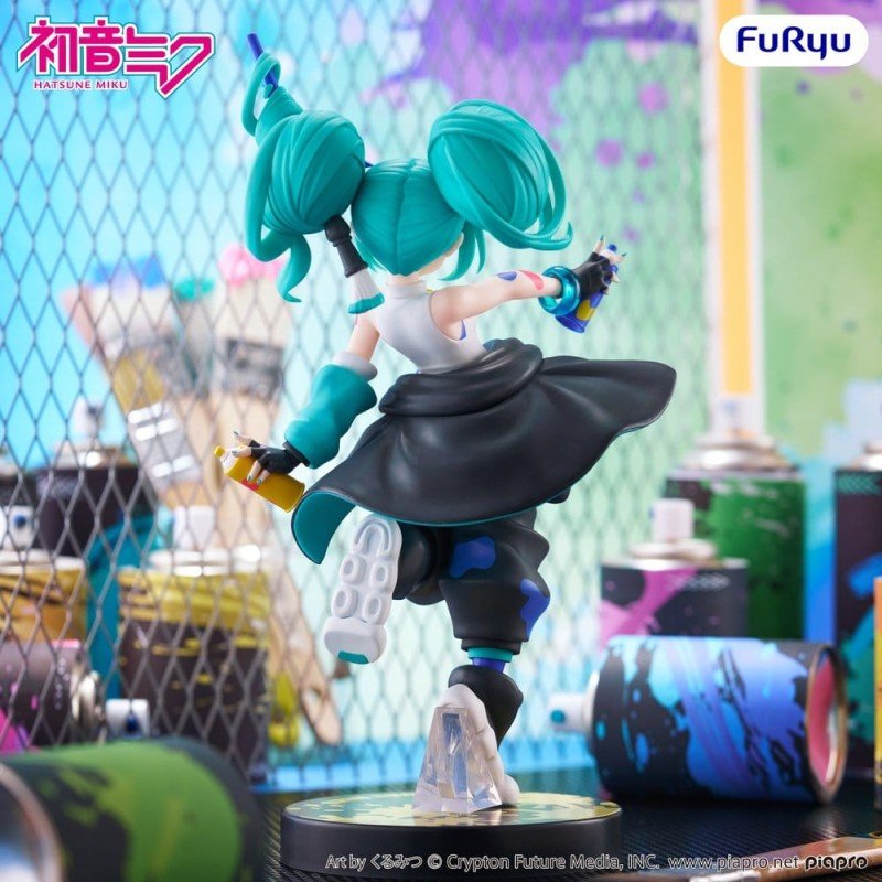 Hatsune Miku statuette PVC Muchute Paint Girl Another Color Ver. 23 cm   