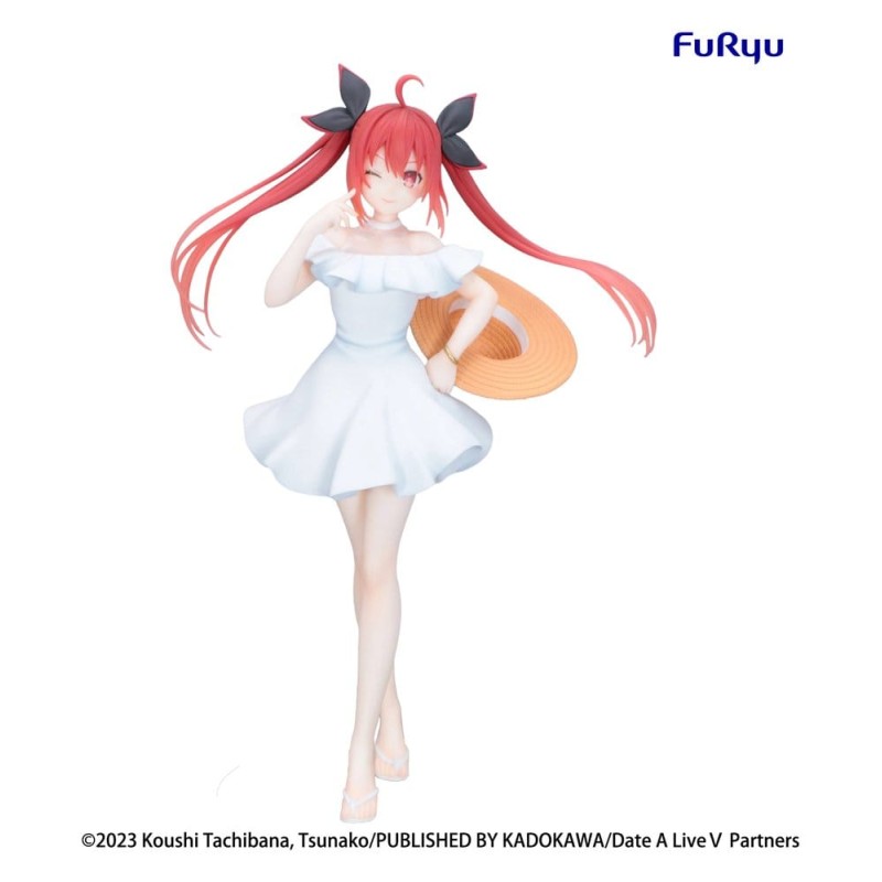 Date A Live V statuette PVC Muchute Kotori Itsuka Summer Dress 20 cm   