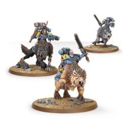 Warhammer 40,000 - Space Wolves : Thunderwolf Cavalry