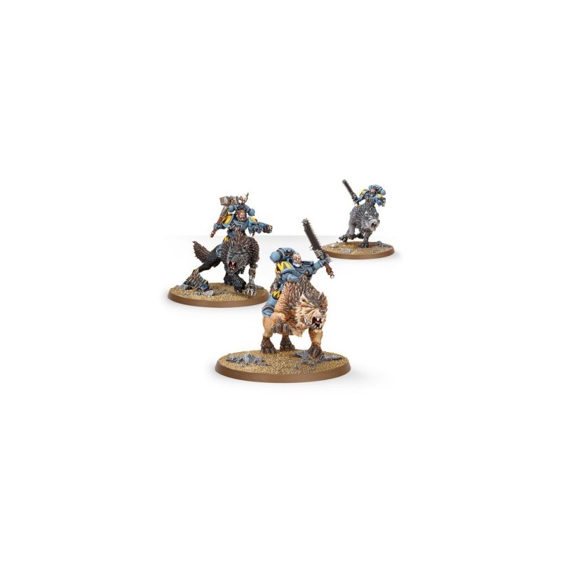 Warhammer 40,000 - Space Wolves : Thunderwolf Cavalry