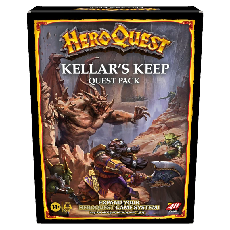 HeroQuest - La Forteresse de Kellar VF | 5010993938445