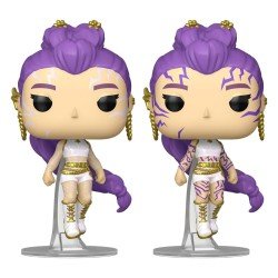 KPop Demon Hunters POP! Animation Vinyl assortiment figurines Rumi with Chase (Glow) 9 cm (6)