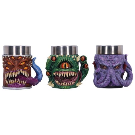 Dungeons & Dragons Lot de 3 mini-chopes Mini Monster 9 cm 
