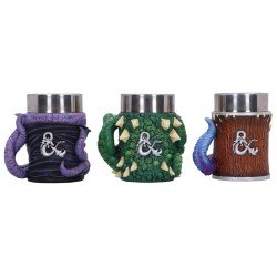 Dungeons & Dragons Lot de 3 mini-chopes Mini Monster 9 cm 