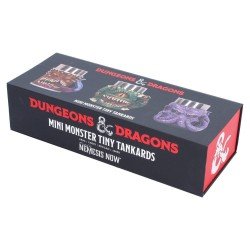 Dungeons & Dragons Lot de 3 mini-chopes Mini Monster 9 cm 