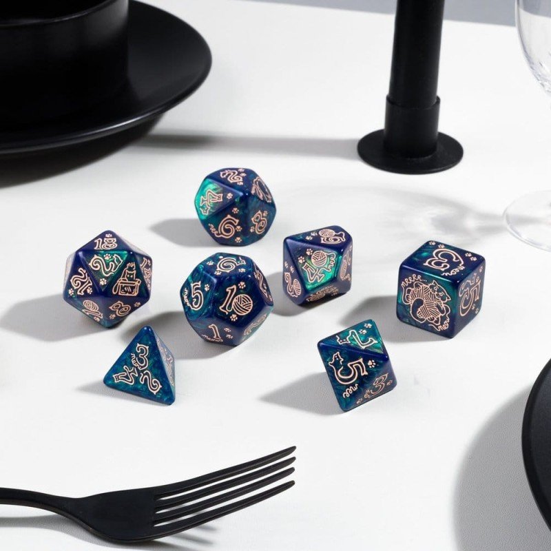 Jumbo Cats Jumbo Dice Set Whiskers 