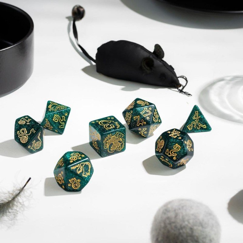 Jumbo Cats Jumbo Dice Set Merlin 
