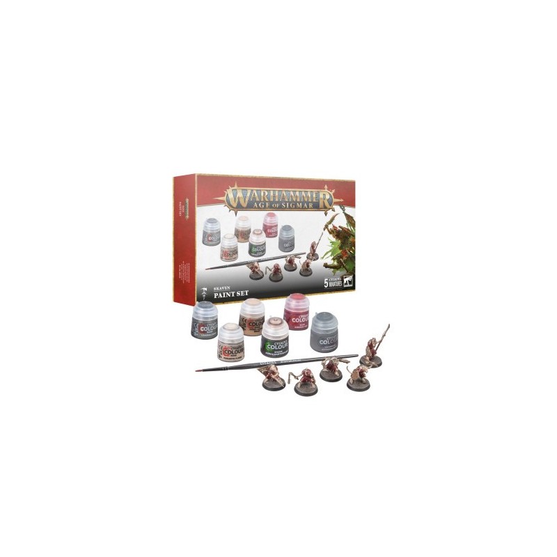 Warhammer Age Of Sigmar - Skaven + Verfset